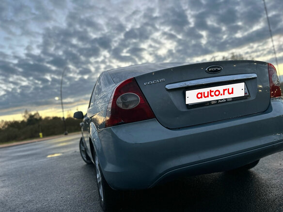 2008 Ford Focus II Рестайлинг, голубой, 390000 рублей - вид 8