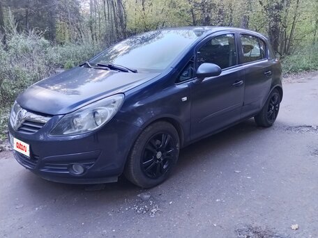 2007 Opel Corsa D, серый, вид 1