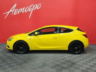 2012 Opel Astra GTC J Рестайлинг, жёлтый, 599000 рублей, вид 2