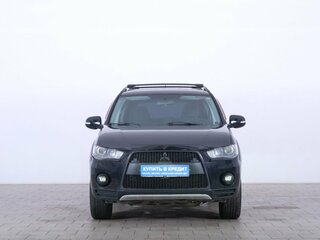 2011 Mitsubishi Outlander II Рестайлинг, чёрный, 1349000 рублей, вид 2