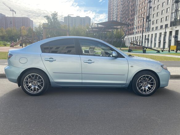 2007 Mazda 3 I (BK) Рестайлинг, голубой, 777777 рублей - вид 7