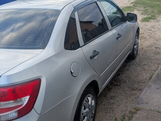 2015 Lada (ВАЗ) Granta I, серебристый, 320000 рублей, вид 3