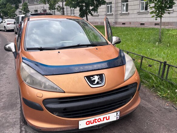 2007 Peugeot 207 I, оранжевый, 190000 рублей - вид 1
