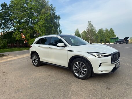 2021 Infiniti QX50 II, белый, 3050000 рублей, вид 4