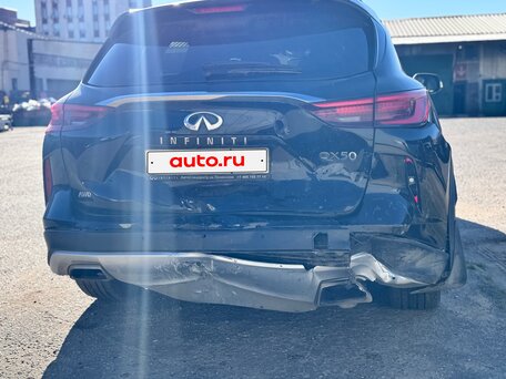 2019 Infiniti QX50 II, чёрный, 2400000 рублей, вид 5