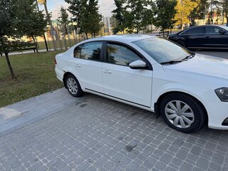 2012 Volkswagen Passat B7, белый, 750000 рублей, вид 2