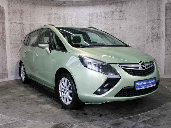 2013 Opel Zafira C, зелёный - вид 2