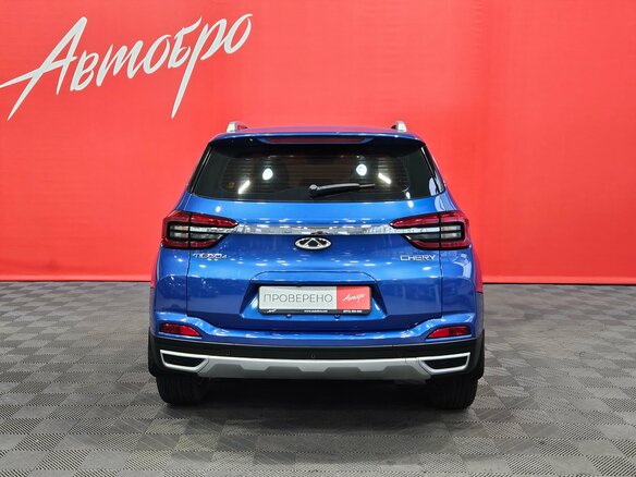 2020 Chery Tiggo 4 I Рестайлинг, синий, 1269000 рублей - вид 4