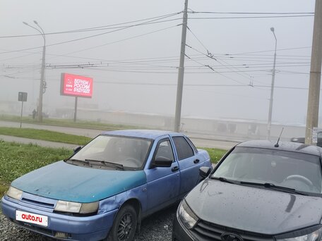 2001 Lada (ВАЗ) 2110, синий, вид 1