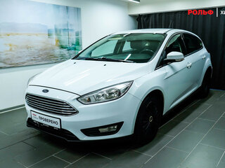 2018 Ford Focus III Рестайлинг, белый, 1020000 рублей, вид 1