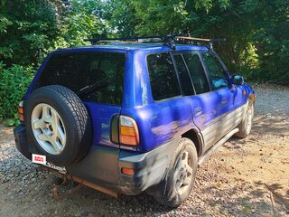 1999 Toyota RAV4 I (XA10), фиолетовый, 400000 рублей, вид 5