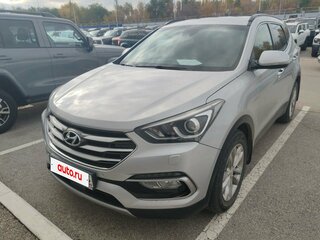 2015 Hyundai Santa Fe III Рестайлинг, серебристый, 1873000 рублей, вид 1
