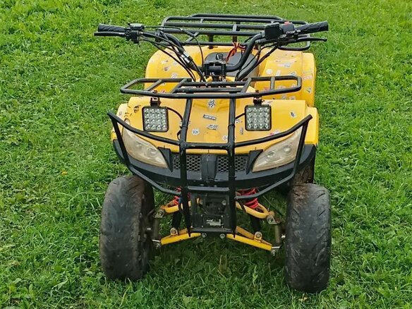 2014 Armada ATV 110, жёлтый, 43000 рублей - вид 9