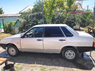2002 Lada (ВАЗ) 21099, серый, 100000 рублей, вид 2