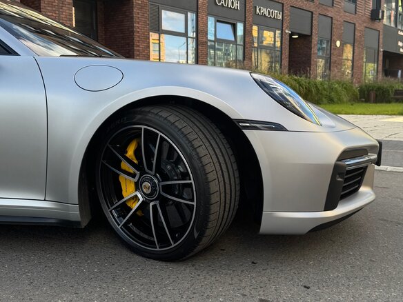 2021 Porsche 911 Turbo S VIII (992), серый, 21000000 рублей - вид 9