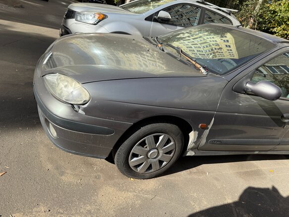 2002 Renault Megane I Рестайлинг, серый, 220000 рублей - вид 9