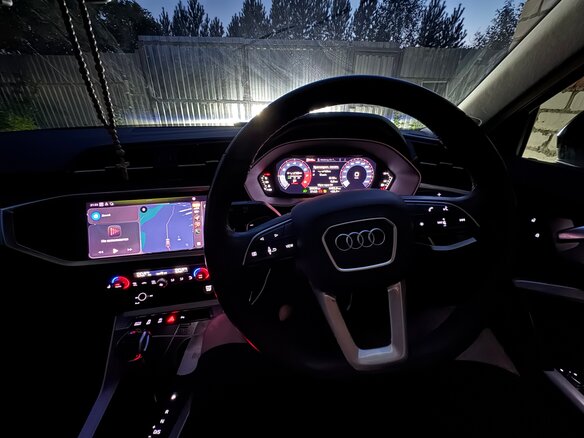 2021 Audi Q3 35 TFSI II (F3), чёрный, 2300000 рублей - вид 9