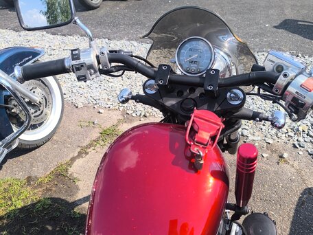 1991 Honda Steed 600, красный, 800000 рублей, вид 4