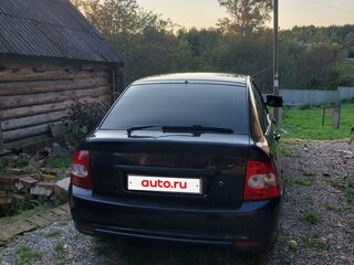 2008 Lada (ВАЗ) Priora I, чёрный, 170000 рублей, вид 5