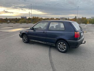 1992 Volkswagen Golf III, синий, 110000 рублей, вид 4