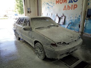 2007 Lada (ВАЗ) 2115, серебристый, 215000 рублей, вид 4