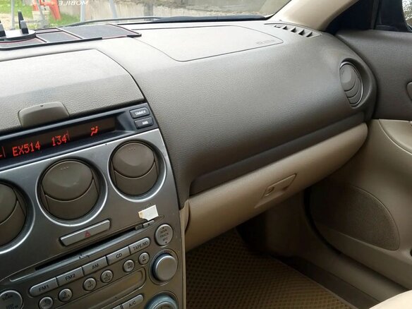 2005 Mazda 6 I (GG) Рестайлинг, золотистый, 550000 рублей - вид 6