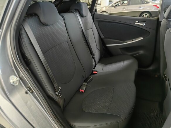 2011 Hyundai Solaris I, серый - вид 8