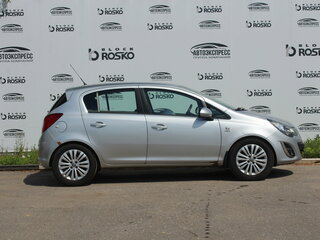 2013 Opel Corsa D Рестайлинг II, серебристый, 495000 рублей, вид 4