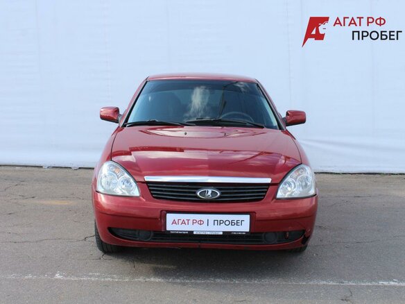 2008 Lada (ВАЗ) Priora I, красный, 295000 рублей - вид 1