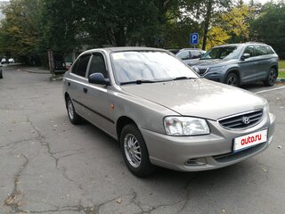 2007 Hyundai Accent ТагАЗ II, бежевый, 620000 рублей, вид 2