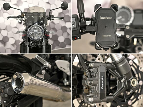 2024 Kawasaki Z 900RS, чёрный - вид 9