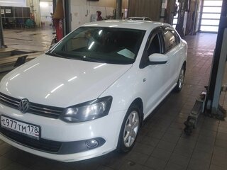 2015 Volkswagen Polo V, белый, 790000 рублей, вид 1