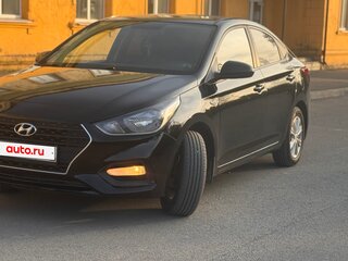 2017 Hyundai Solaris II, чёрный, 1050000 рублей, вид 1