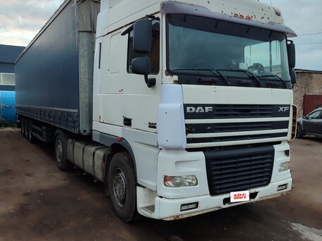 2004 DAF XF 95, белый, 1300000 рублей, вид 2