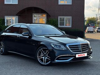 2013 Mercedes-Benz S-Класс 500 VI (W222, C217), чёрный, 3450000 рублей, вид 2