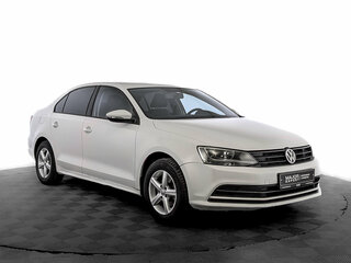 2015 Volkswagen Jetta VI Рестайлинг, белый, 1116000 рублей, вид 3
