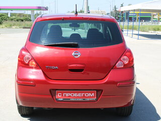 2011 Nissan Tiida I Рестайлинг, красный, 759000 рублей, вид 5