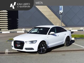 2012 Audi A6 IV (C7), белый, 1618000 рублей, вид 1