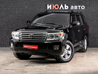 2014 Toyota Land Cruiser 200 Series Рестайлинг 1, чёрный, 3900000 рублей, вид 1