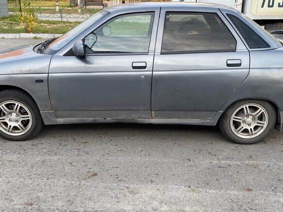 2006 Lada (ВАЗ) 2110, серый, 100000 рублей - вид 3