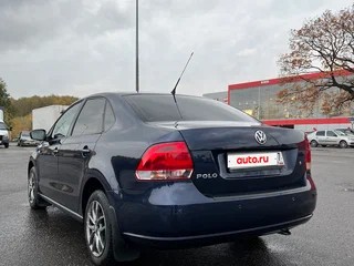 2012 Volkswagen Polo V, синий, 890000 рублей, вид 4