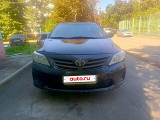 2010 Toyota Corolla X (E140, E150) Рестайлинг, чёрный, 700000 рублей, вид 2