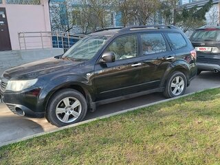 2008 Subaru Forester III, чёрный, 850000 рублей, вид 3