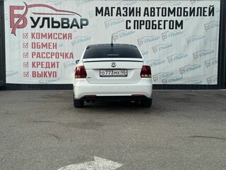 2018 Volkswagen Polo V Рестайлинг, белый, 1370000 рублей, вид 5