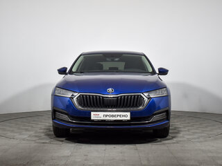 2021 Skoda Octavia IV (A8), синий, 1955000 рублей, вид 2
