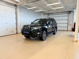 2019 Toyota Land Cruiser Prado 150 Series Рестайлинг 2, чёрный, 4849900 рублей, вид 2