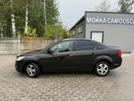 2008 Ford Focus II Рестайлинг, чёрный, 285000 рублей, вид 5