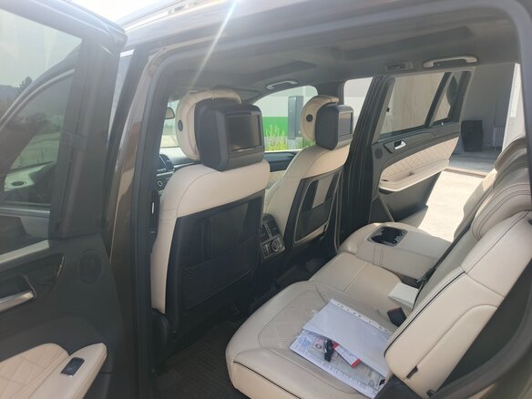 2015 Mercedes-Benz GLS 500 I (X166), коричневый, 3500000 рублей - вид 9