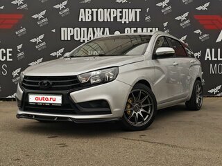 2018 Lada (ВАЗ) Vesta SW I, серебристый, 975000 рублей, вид 3