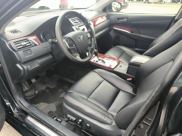 2012 Toyota Camry VII (XV50), чёрный, 1220000 рублей - вид 12